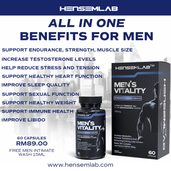 MEN'S VITALITY TRIAL 30 CAPSULES - Image 2