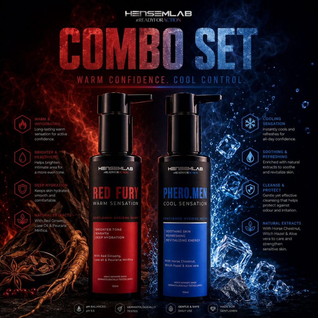 TOP SELLING - COMBO MEN INTIMATE HYGIENE