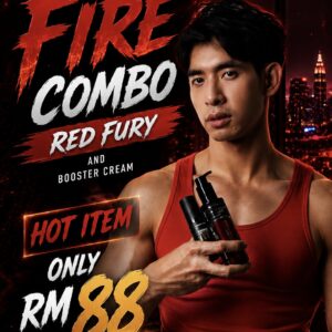 COMBO RED-FURY INTIMATE WASH + BOOSTER CREAM XTRA 30GM