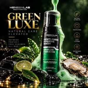 Hensemlab Men Intimate Wash GREEN LUXE FOAM 150ml