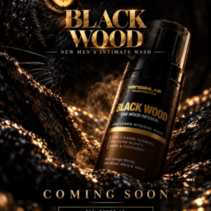 PRE-ORDER BLACK WOOD FOAM MEN INTIMATE WASH HENSEMLAB