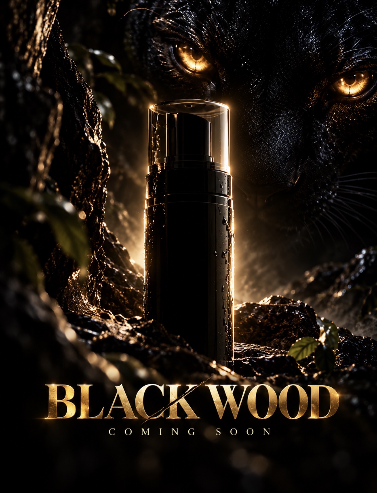 PRE-ORDER BLACK WOOD FOAM MEN INTIMATE WASH HENSEMLAB